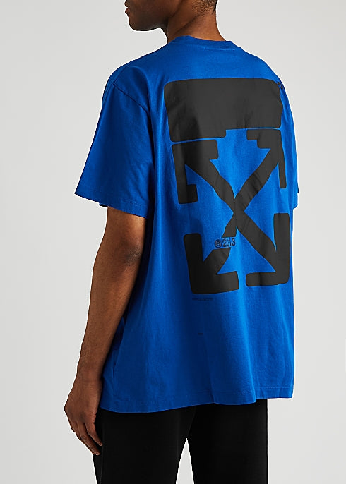 Off-White TECH MARKER S/S OVER 2021 T-shirt - Blue - Shop Streetwear, Sneakers, Slippers and Gifts online | Malaysia - The Factory KL