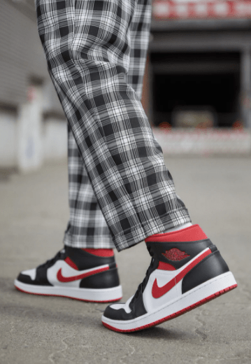 Air Jordan 1 Mid Gym Red Black White - Shop Streetwear, Sneakers, Slippers and Gifts online | Malaysia - The Factory KL