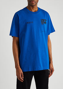 Off-White TECH MARKER S/S OVER 2021 T-shirt - Blue - Shop Streetwear, Sneakers, Slippers and Gifts online | Malaysia - The Factory KL