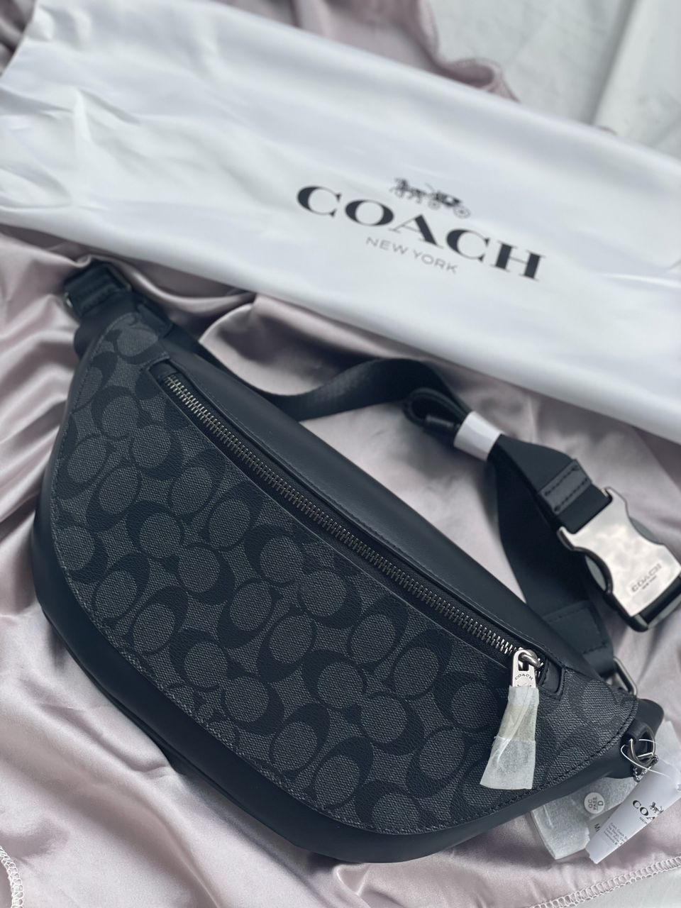 Coach Signature Canvas Waist Bag Coach Original Price Coach Warren