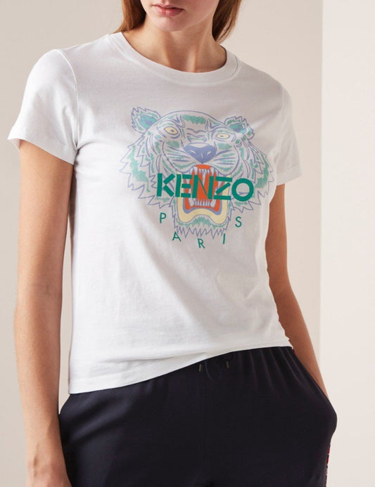 Kenzo Female Green Tiger T-Shirt - Shop Streetwear, Sneakers, Slippers and Gifts online | Malaysia - The Factory KL