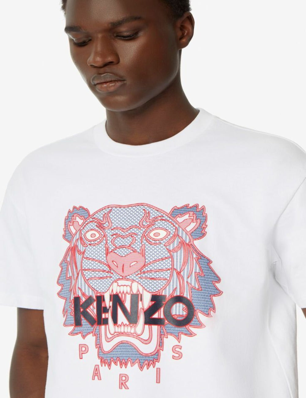 Kenzo Silicone Scuba Tiger Tee (White) - Shop Streetwear, Sneakers, Slippers and Gifts online | Malaysia - The Factory KL