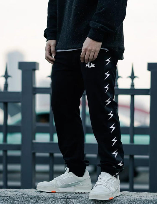 SSUR Plus x Iconslab Lightning Long Pant ( Black ) - Shop Streetwear, Sneakers, Slippers and Gifts online | Malaysia - The Factory KL