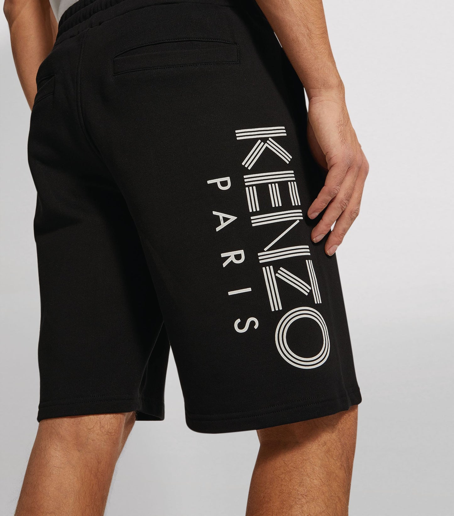 Kenzo Logo Cotton Track Shorts
