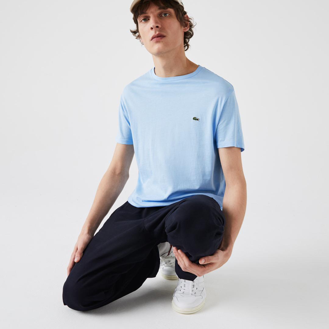 Lacoste Round Neck Small Logo T-Shirt ( Panaroma） - Shop Streetwear, Sneakers, Slippers and Gifts online | Malaysia - The Factory KL