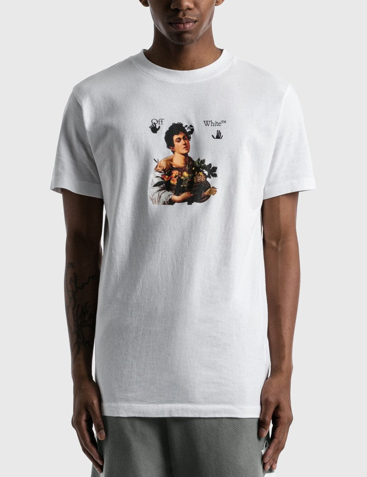 Off-White Caravaggio Boy T-shirt ( White ) - Shop Streetwear, Sneakers, Slippers and Gifts online | Malaysia - The Factory KL