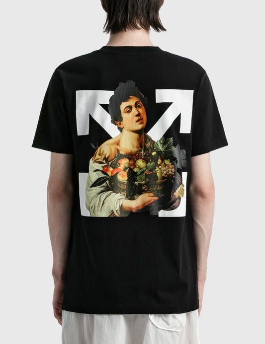 Off-White Caravaggio Boy T-shirt ( Black ) - Shop Streetwear, Sneakers, Slippers and Gifts online | Malaysia - The Factory KL