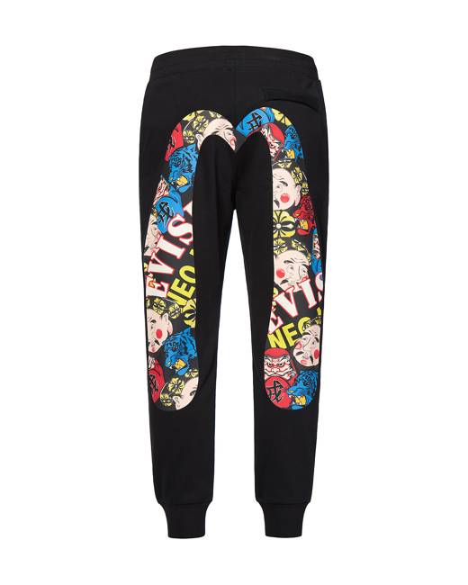 Evisu Allover Daruma, Ebisu and Tiger Daicock Printed Sweatpants - Shop Streetwear, Sneakers, Slippers and Gifts online | Malaysia - The Factory KL