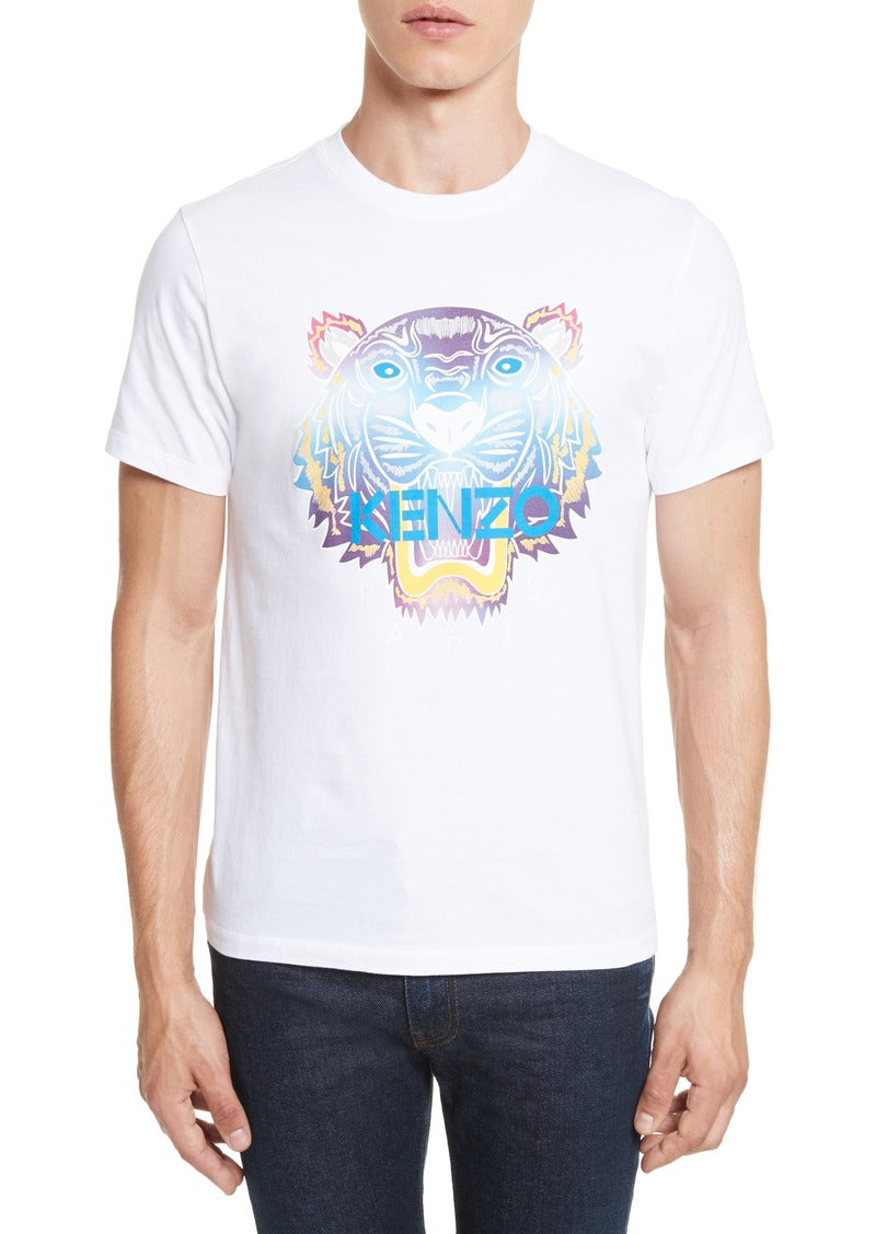 Kenzo Rainbow Tiger Logo T-Shirt - Shop Streetwear, Sneakers, Slippers and Gifts online | Malaysia - The Factory KL