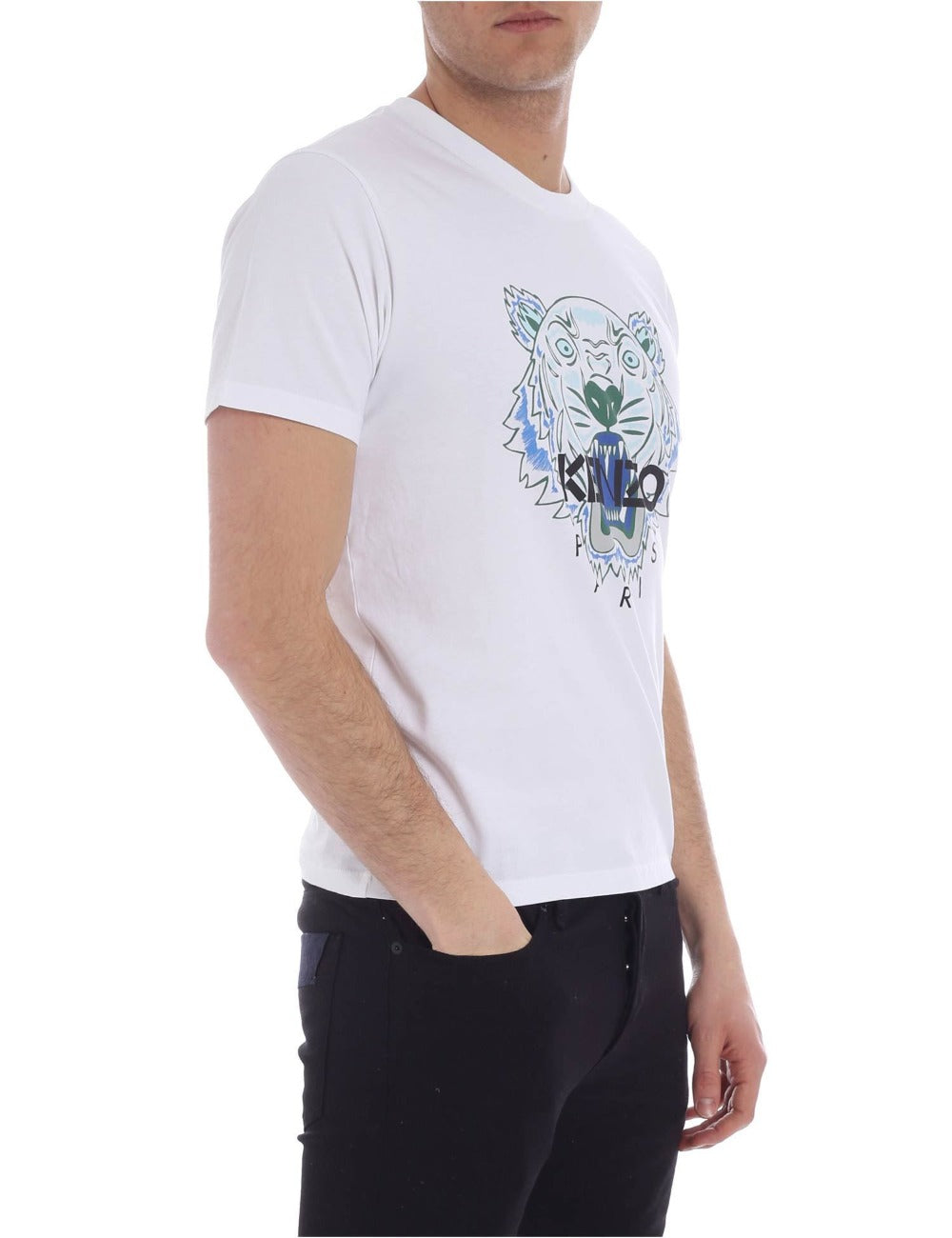 Kenzo Green Tiger Logo T-Shirt - Shop Streetwear, Sneakers, Slippers and Gifts online | Malaysia - The Factory KL