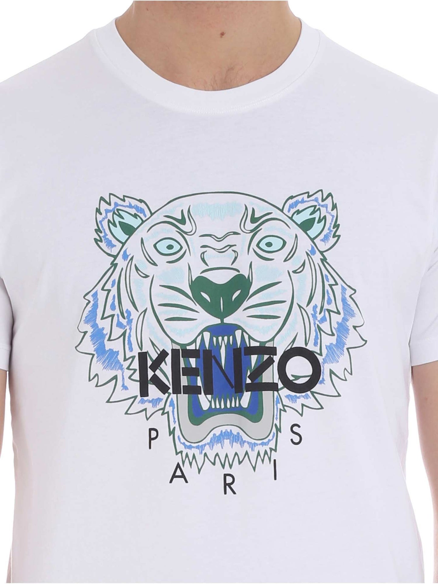 Kenzo Green Tiger Logo T-Shirt - Shop Streetwear, Sneakers, Slippers and Gifts online | Malaysia - The Factory KL