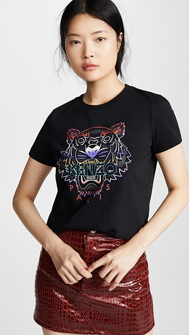 Kenzo Gradient Tiger Logo T-Shirt - Shop Streetwear, Sneakers, Slippers and Gifts online | Malaysia - The Factory KL