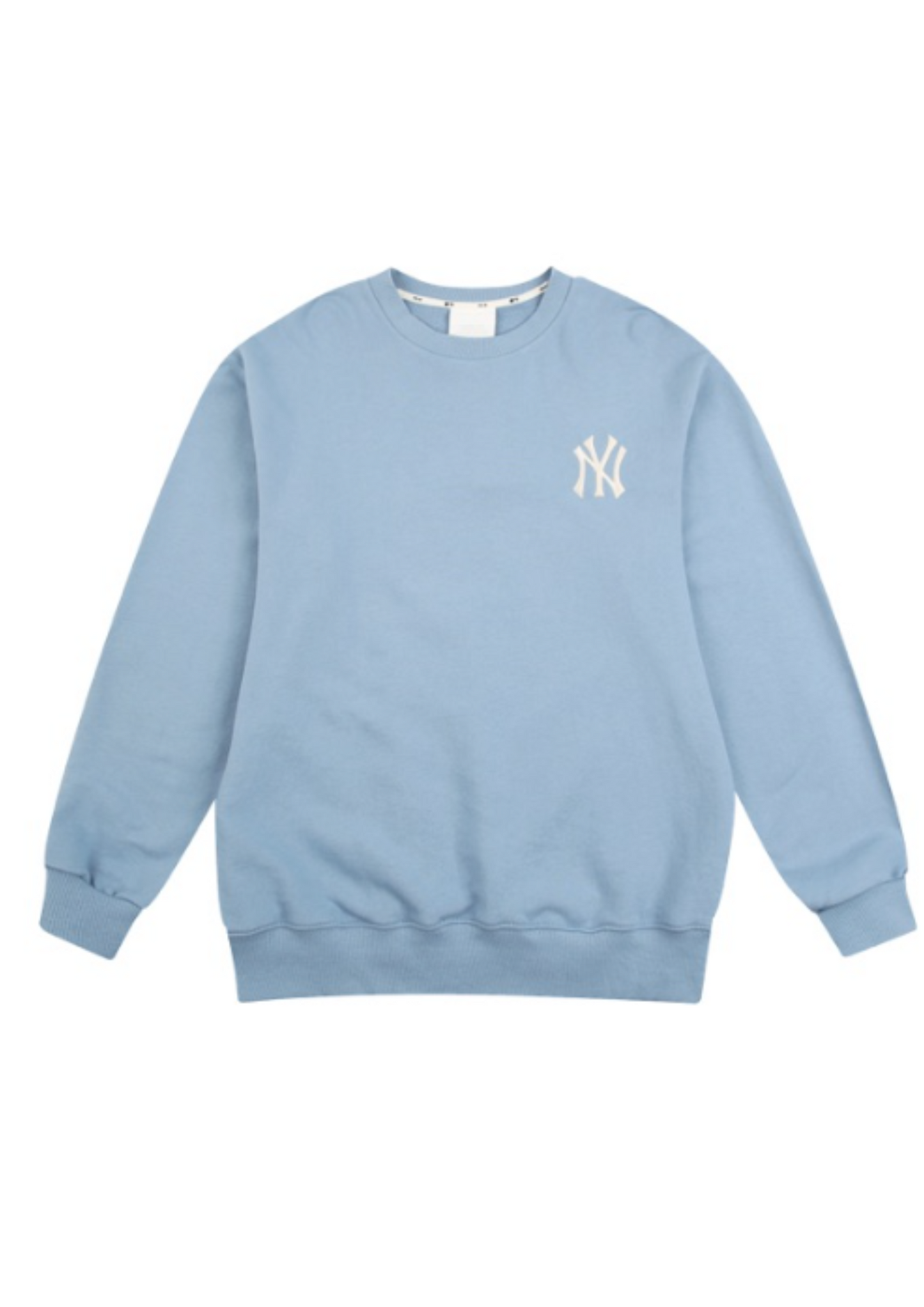 MLB New Era New York Yankees Back Big Logo Sweatshirts (Light Blue)
