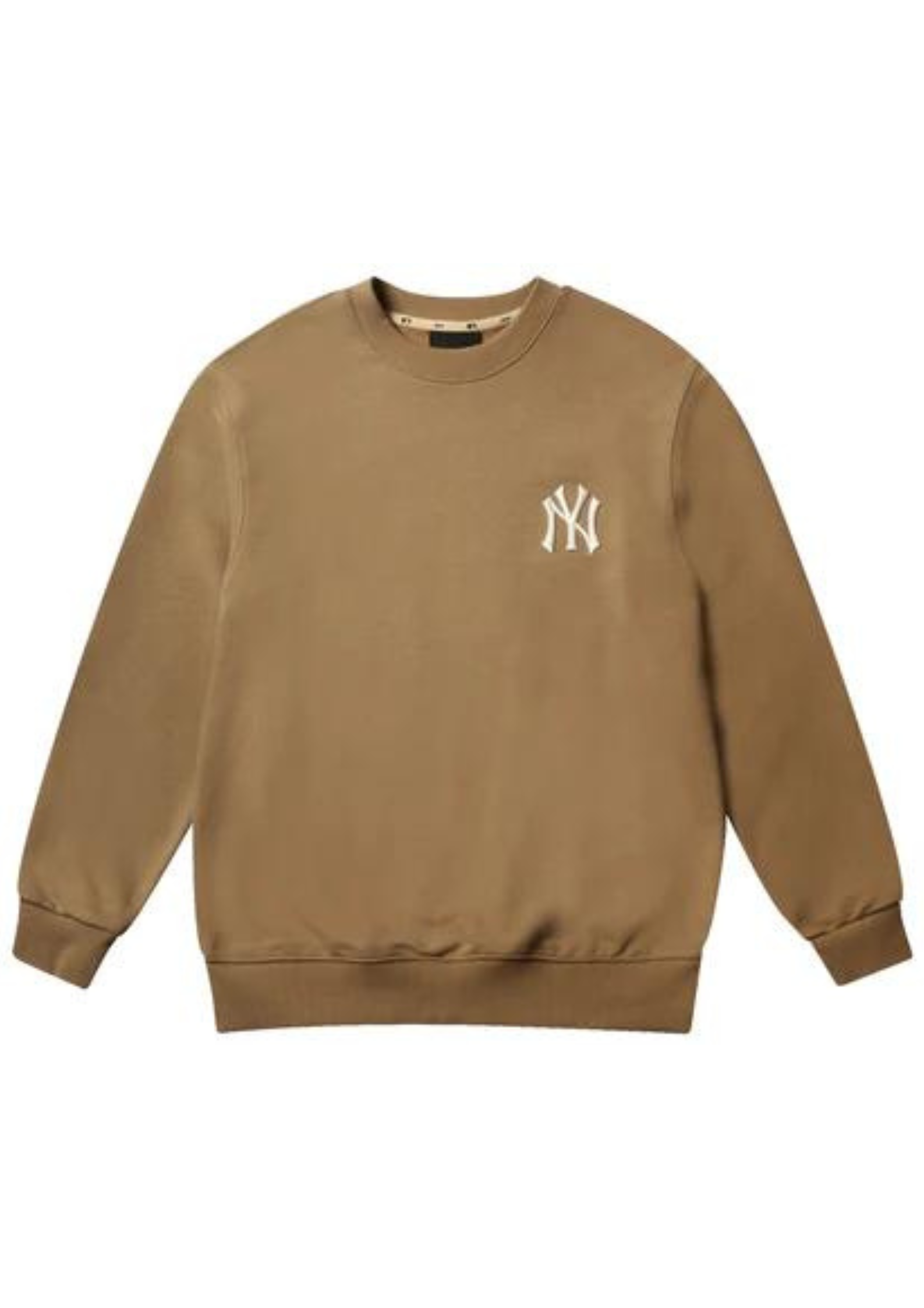 New era MLB Team Logo Crew Neck New York Yankees Sweatshirt Black