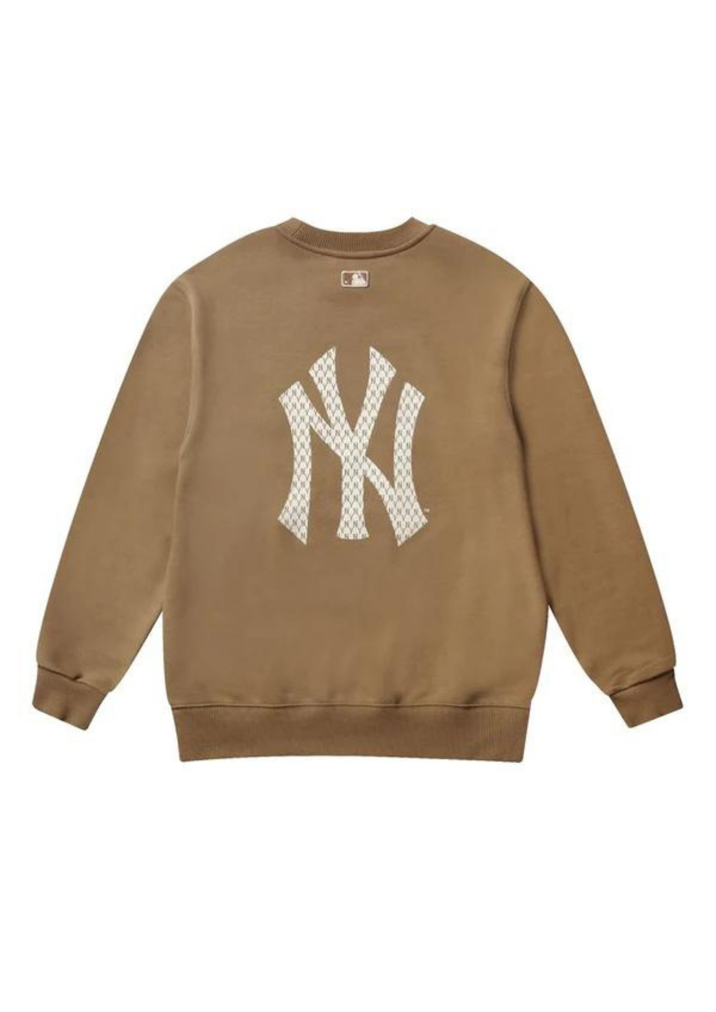 MLB New Era New York Yankees Back Big Logo Sweatshirts (Brown)