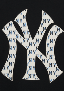 MLB New Era New York Yankees Back Big Logo Sweatshirts (Black)
