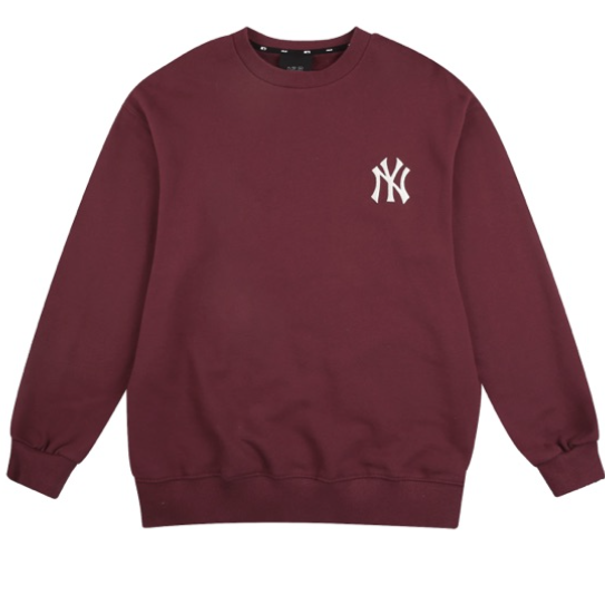 MLB New Era New York Yankees Back Big Logo Sweatshirts (Red)