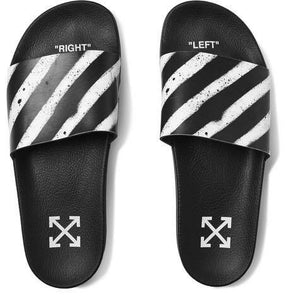 OFF-WHITE Spray Stripes Slides Black - Shop Streetwear, Sneakers, Slippers and Gifts online | Malaysia - The Factory KL