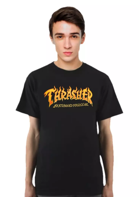 Thrasher Flame Logo T-shirt