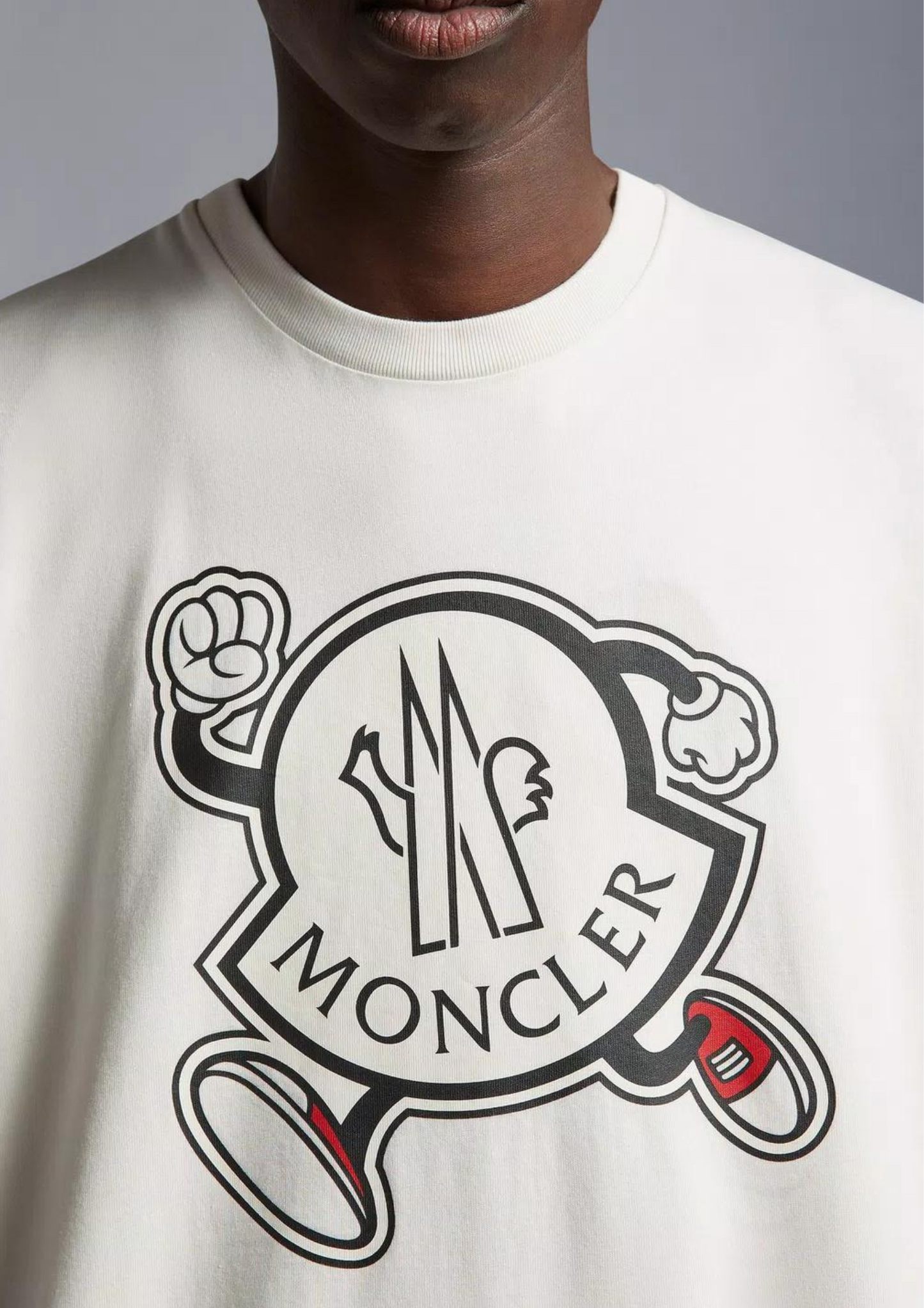 Moncler Logo T-Shirt SS23 (Off White)