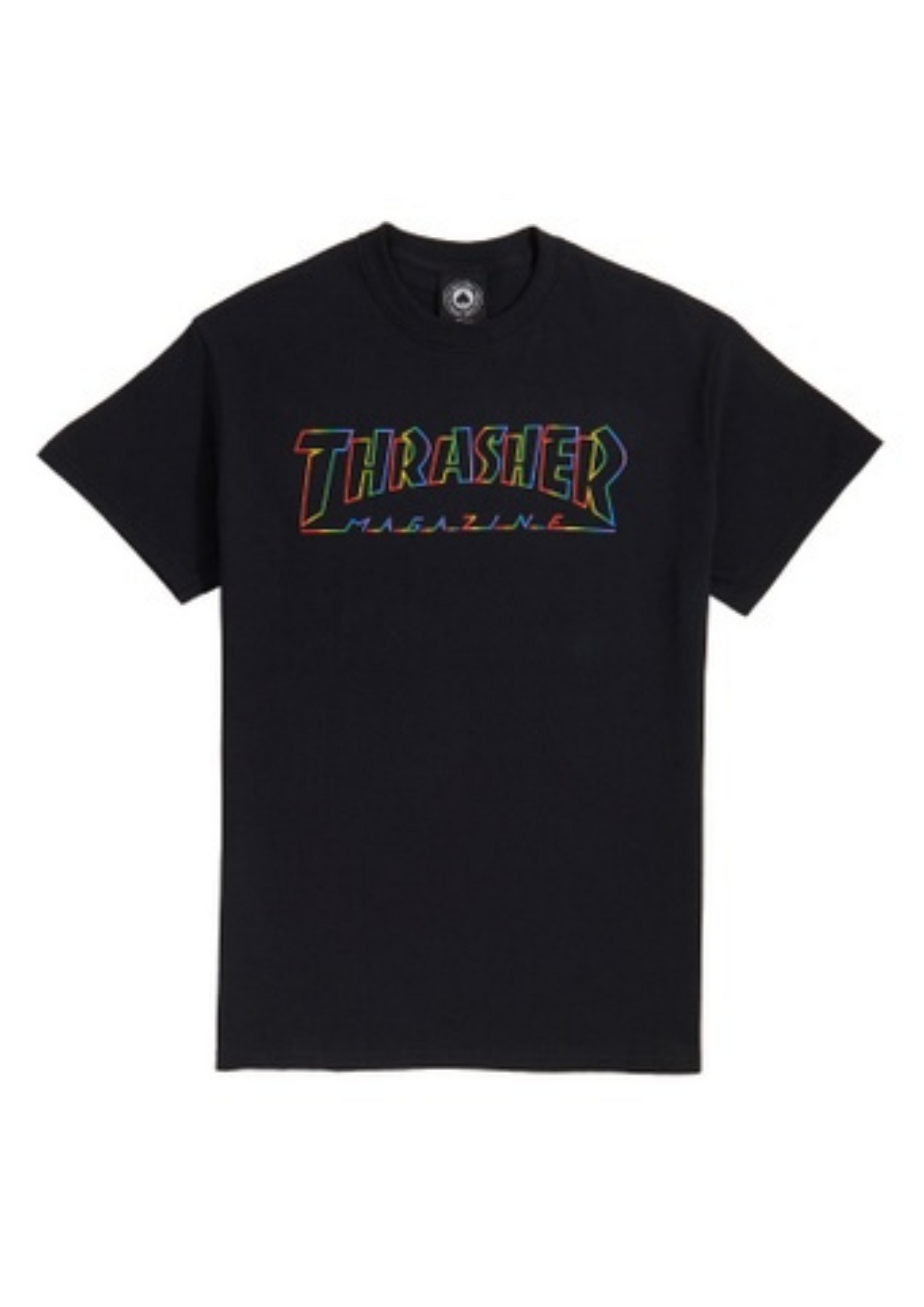 Thrasher Spectrum Logo T-shirt (Black)