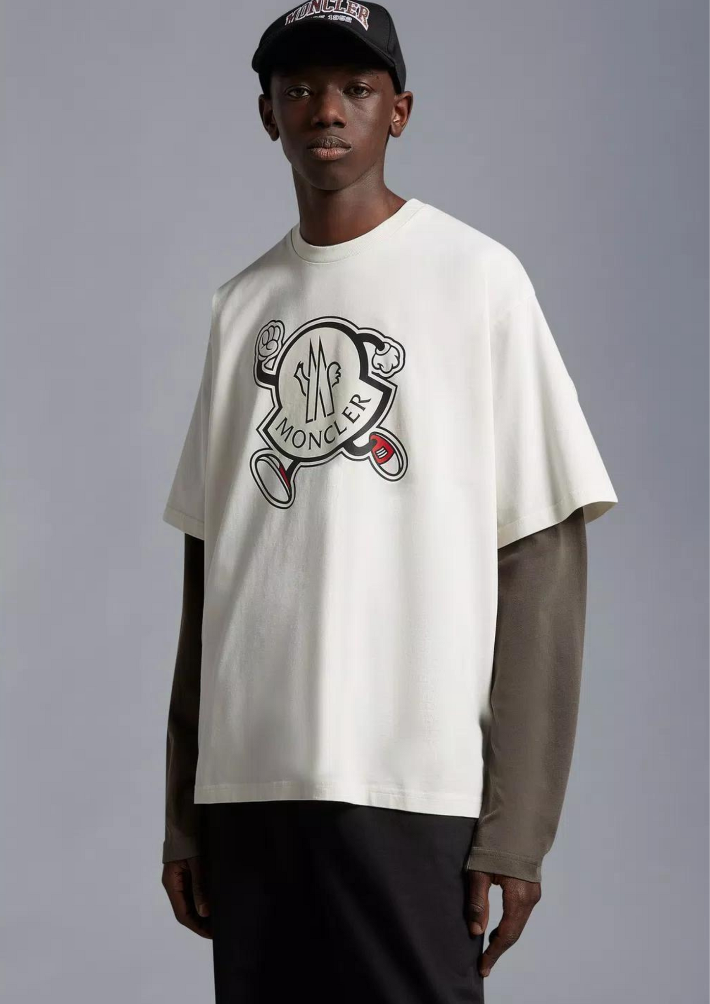 Moncler badge discount t shirt