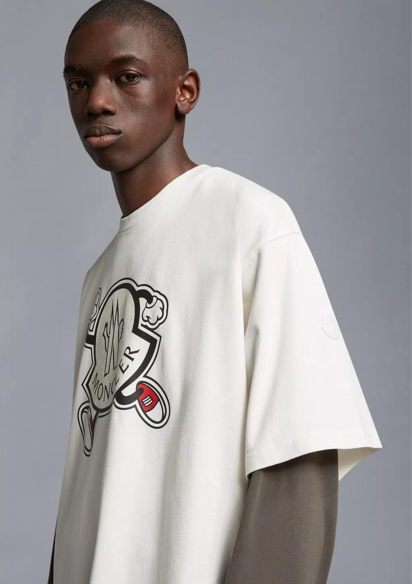 Off white moncler sales shirt