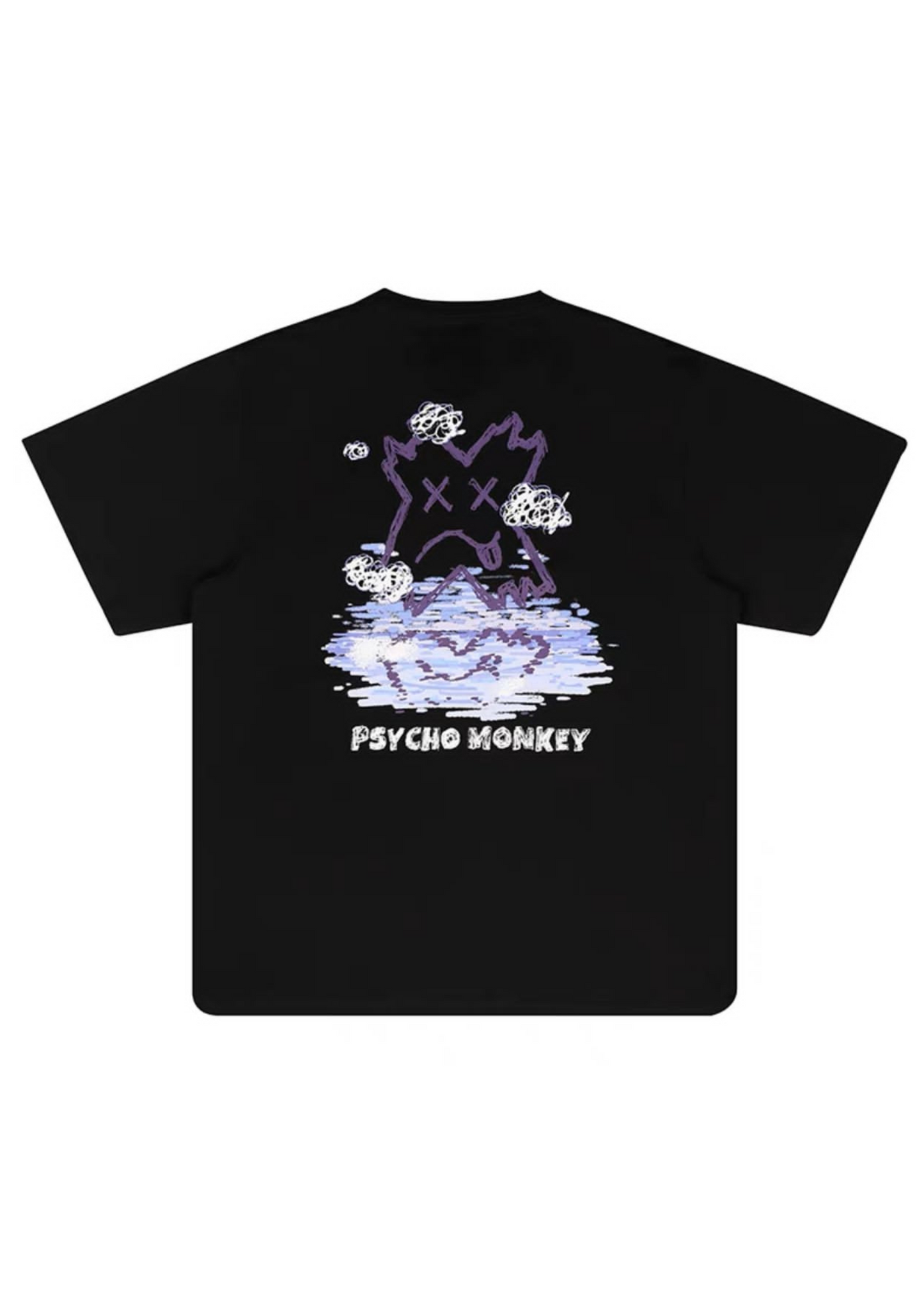 PCMY Purple Sea Oversized T-Shirt (Black)