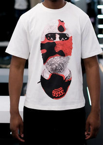 IH NOM UH NIT RED MASK OFF CREWNECK T-SHIRT (White)