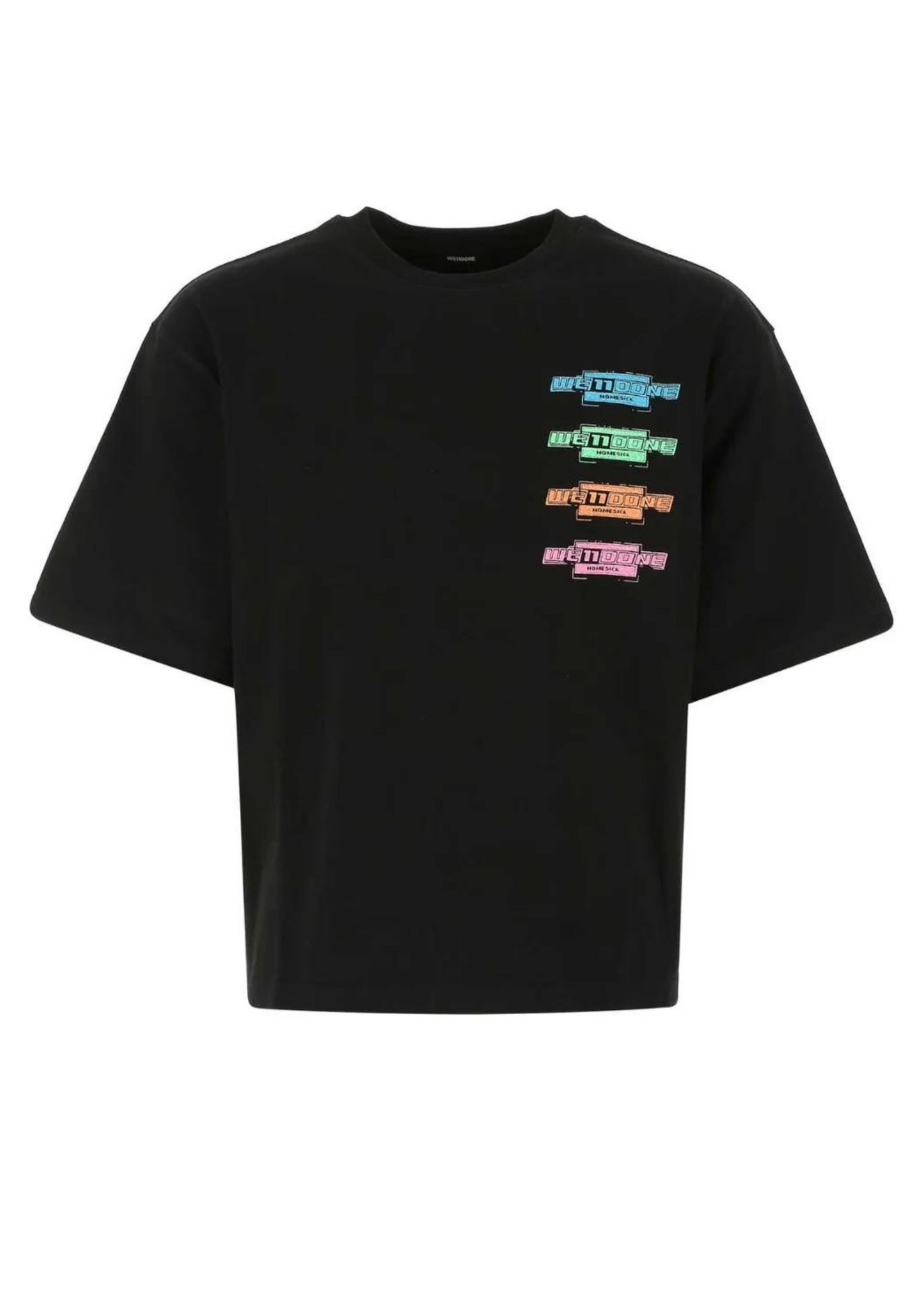 WE11DONE Printed Logo T-Shirt (Black)