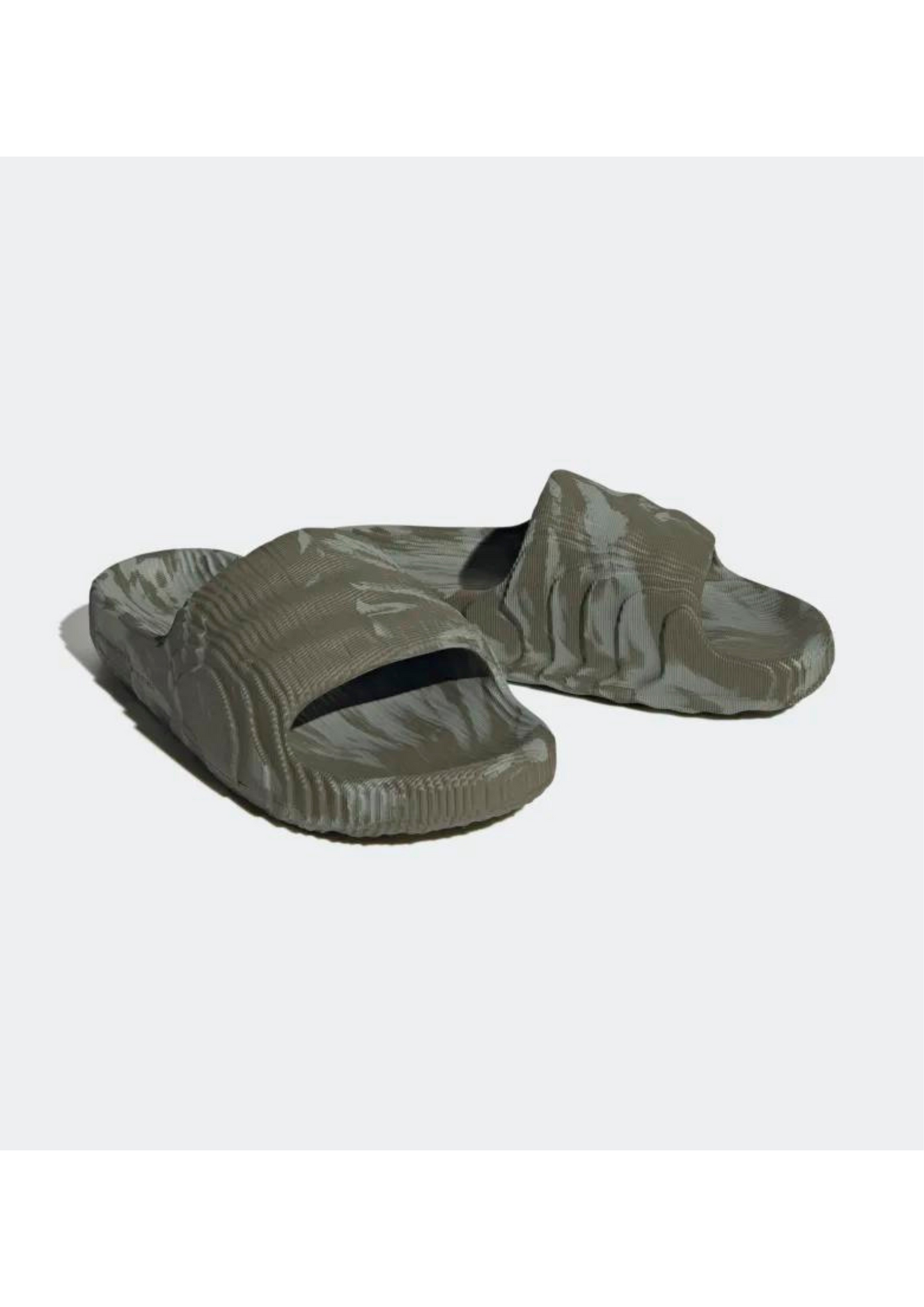 Adidas Adilette 22 Slides - Olive Strata